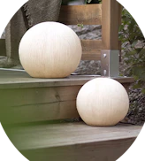 Outdoor floor lamps