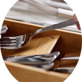 Cutlery & Equipment Storage